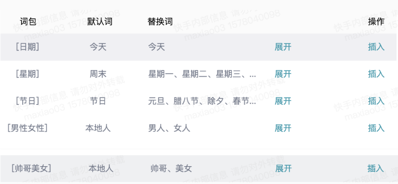 目前只有自定义创意支持动态词包,快手广告投放程序化创意暂不支持; 目前只有自定义创意支持动态词包,快手广告投放程序化创意暂不支持;