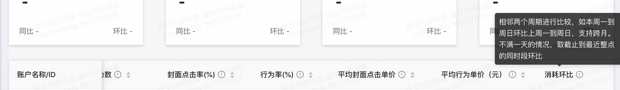 快手广告账户列表