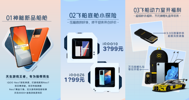 利用“价格优势+新品上架”的福利抓手，借助快手超级品牌日的契机，刺激老粉热情复购，新客问询下单，让iQOO Neo7和iQOO 10双双迎来极致爆发。