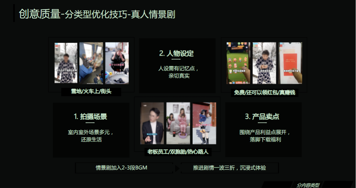 创意质量——分类型优化技巧——真人情景剧