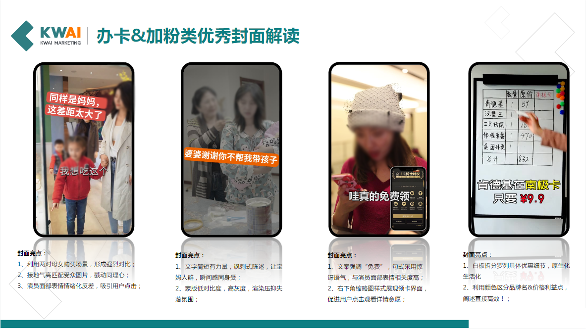 办卡&加粉类优秀封面解读