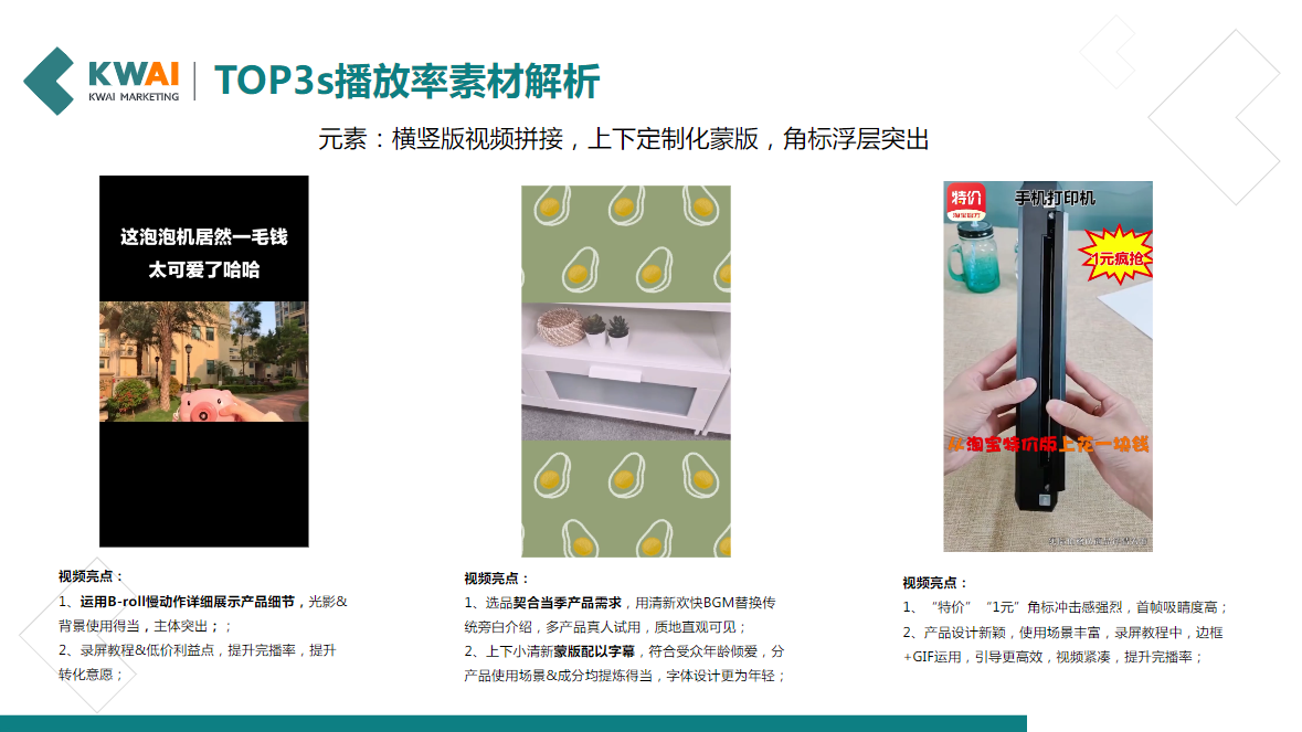 TOP3s播放率素材解析