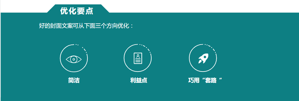 封面文案作为广告封面不可或缺的一部分同样十分重要，好的封面文案可以提升点击率，获得更多流量，降低点击成本，提升转化效果
