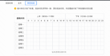 1-5最大转化计划下的组，投放时段须保持一致