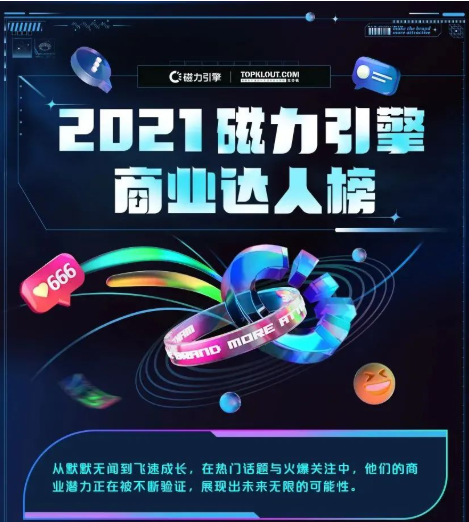 2021磁力引擎商业达人榜