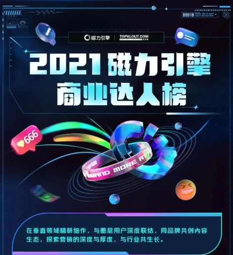 2021磁力引擎商业达人榜