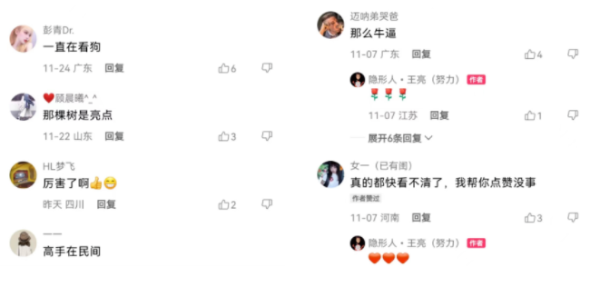 靠着这一“魔力”,他在快手俘获了94万+粉丝,单条视频就有近百万的点赞数,每发一个视频都会有众多老铁赞叹他的高超技艺,惊呼“牛”“高手在民间”……在老铁们的支持与鼓励中,他收获了源源不断的创作动力,大胆求新,让小众艺术走向更广阔的大众视野。 靠着这一“魔力”,他在快手俘获了94万+粉丝,单条视频就有近百万的点赞数,每发一个视频都会有众多老铁赞叹他的高超技艺,惊呼“牛”“高手在民间”……在老铁们的支持与鼓励中,他收获了源源不断的创作动力,大胆求新,让小众艺术走向更广阔的大众视野。