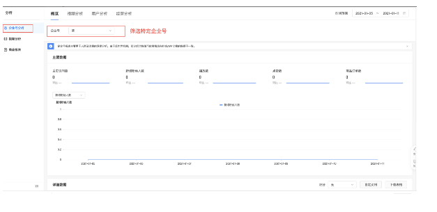 筛选特定企业号