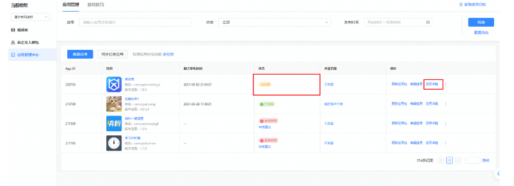 应用发布