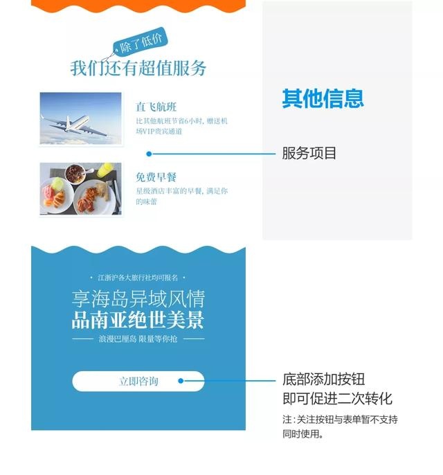 高转化落地页展示