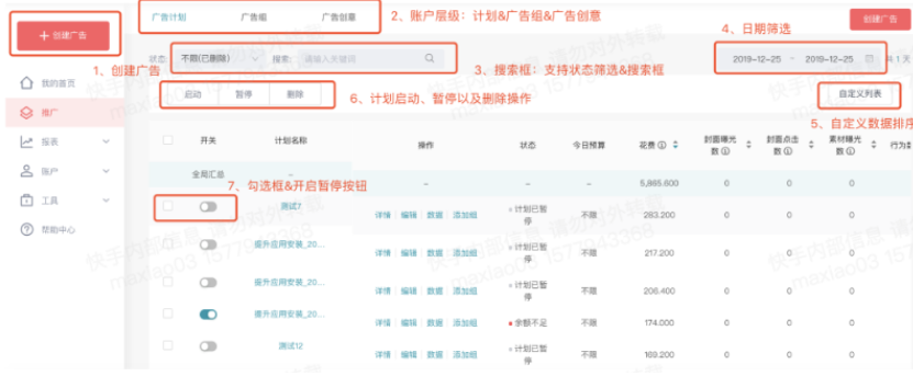 快手广告推广页整体介绍 快手广告推广页整体介绍
