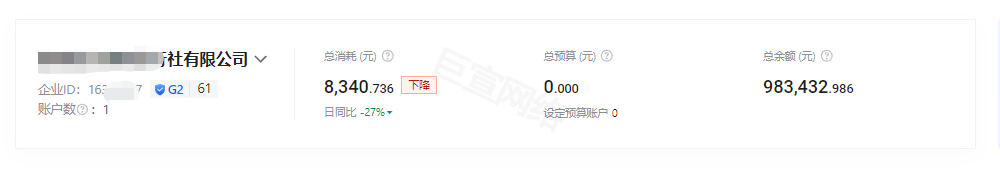 旅游行业在快手投放的广告数据，包括账户余额和消费数据！