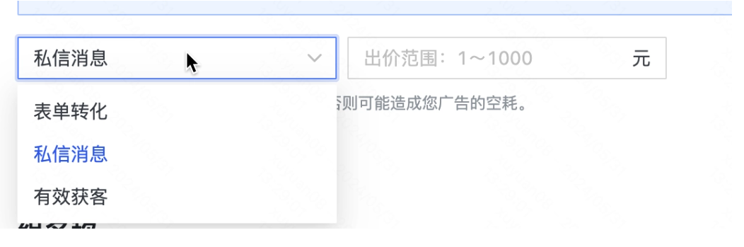 挂载后生效目标：仅对于快手广告线索转化目标生效