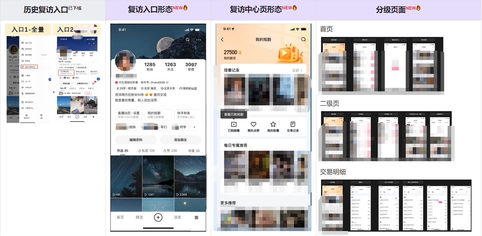快手广告后台复访入口1-主态P页-「我的短剧」已上线自动生效