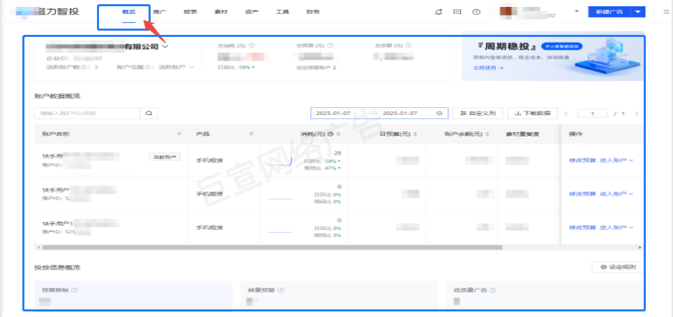快手广告的投放数据在哪里查看？怎样看懂快手的数据报表？