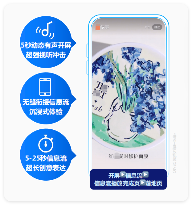 快手Eyemax开屏广告