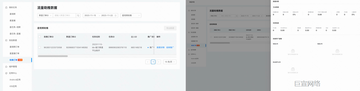 快手广告：流量助推数据