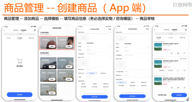 快手广告：商品创建管理
