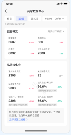 快手广告商家数据中心