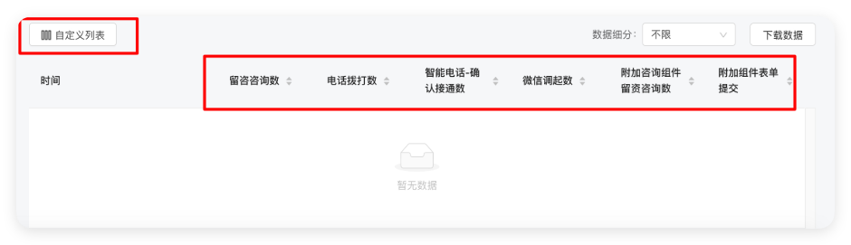 快手广告自定义列表