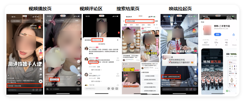 快手搜索广告链路示意