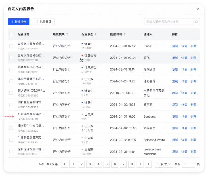 快手广告推广后台管理报告