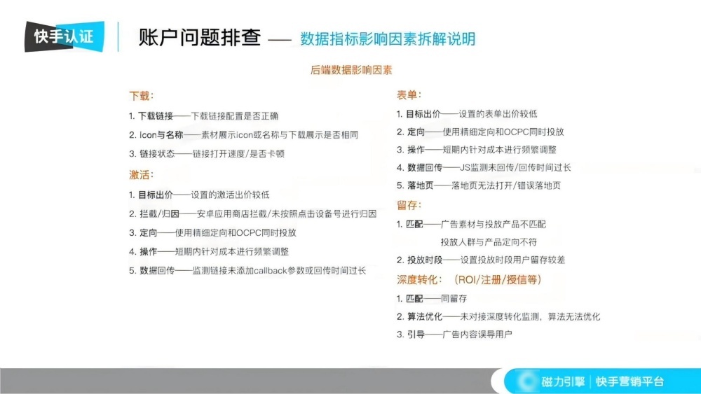数据指标影响因素全解析 数据指标影响因素全解析