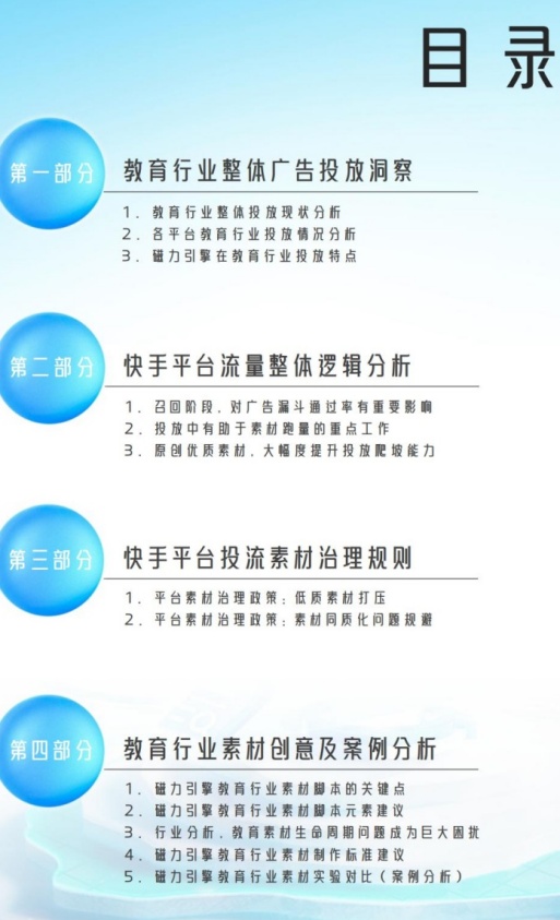 教育行业投放洞察与快手流量逻辑分析