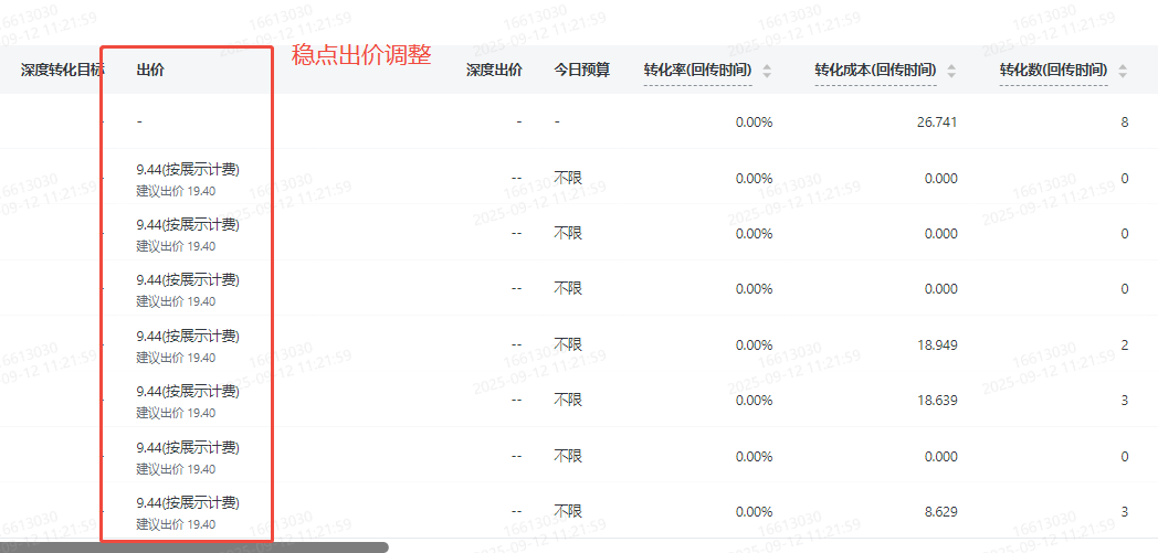快手推广直播稳定出价投放