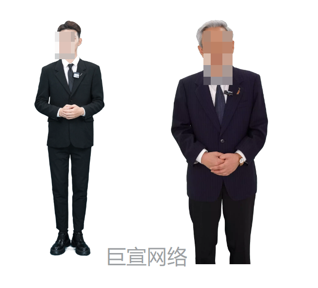 快手广告推广数字人-正装组