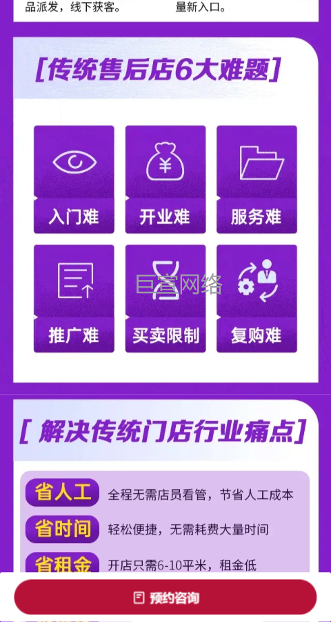 成人用品无人便利店投放快手广告的落地页展现样式