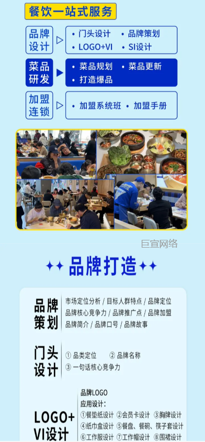 【中式美食】-【中餐】客户投放快手广告的落地页样式