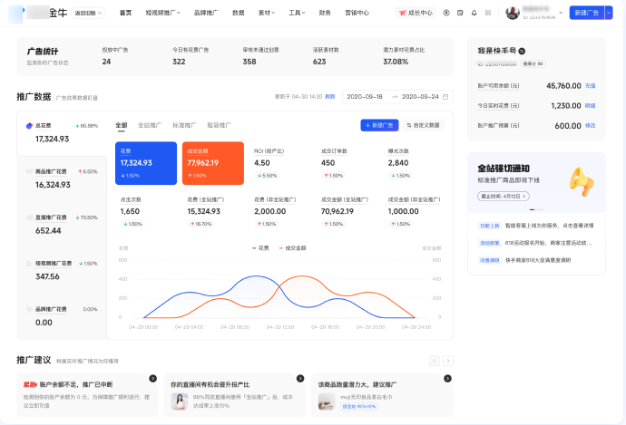 快手广告数据场景