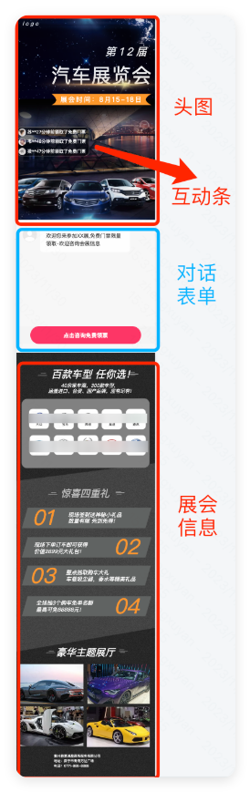 快手广告表单展示