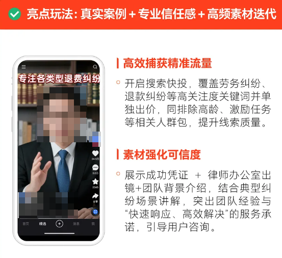 快手广告真实案例+专业信任感+高频素材迭代