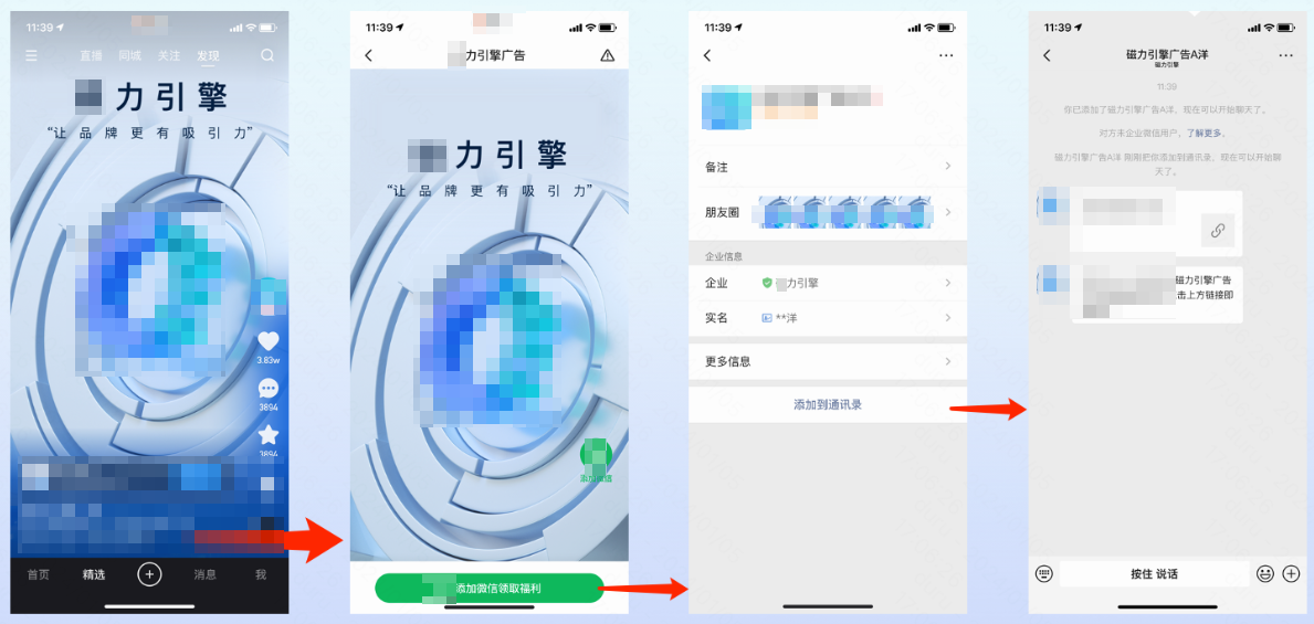 快手广告C端链路示意1