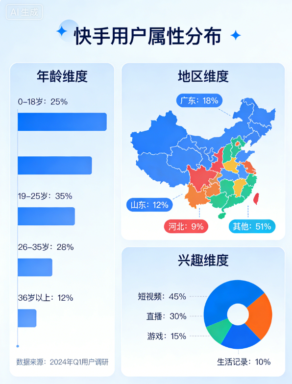 快手APP用户属性