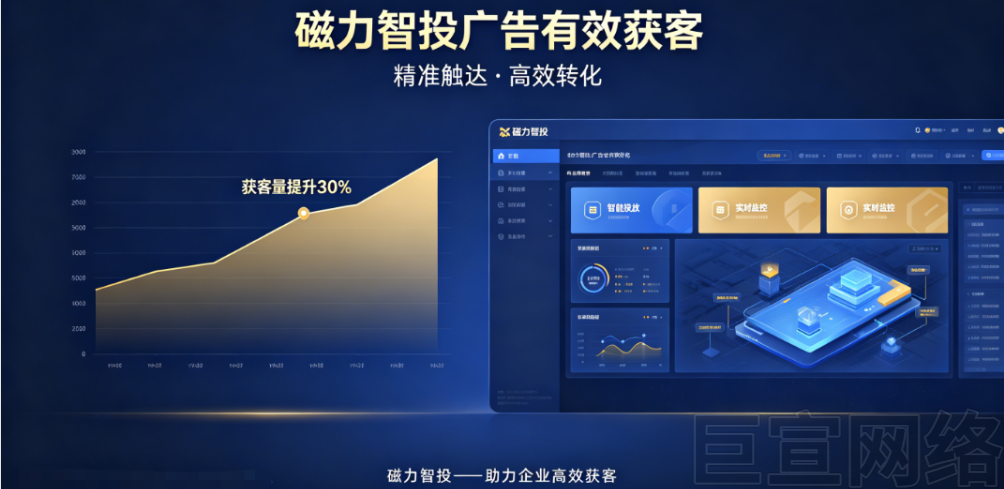 磁力智投广告|有效获客正确投放