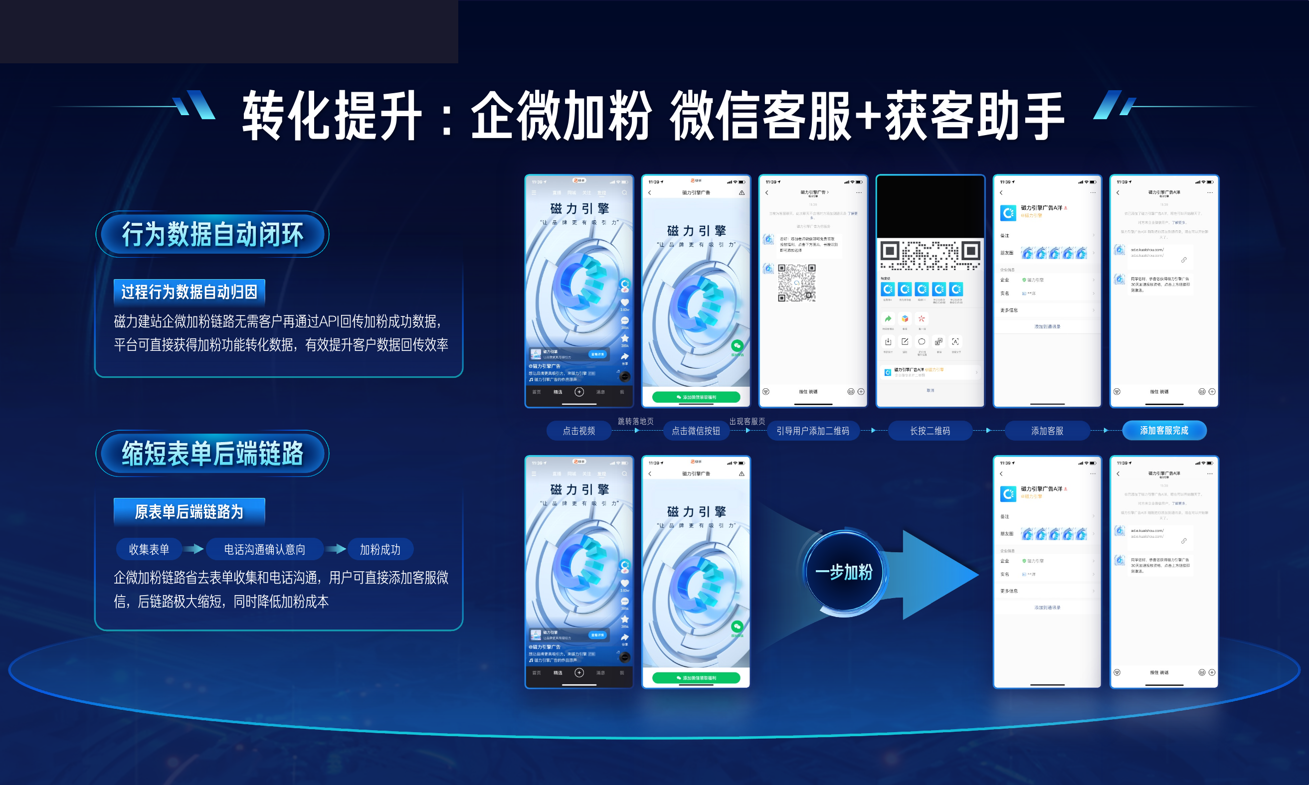 快手微信客服获客助手产品