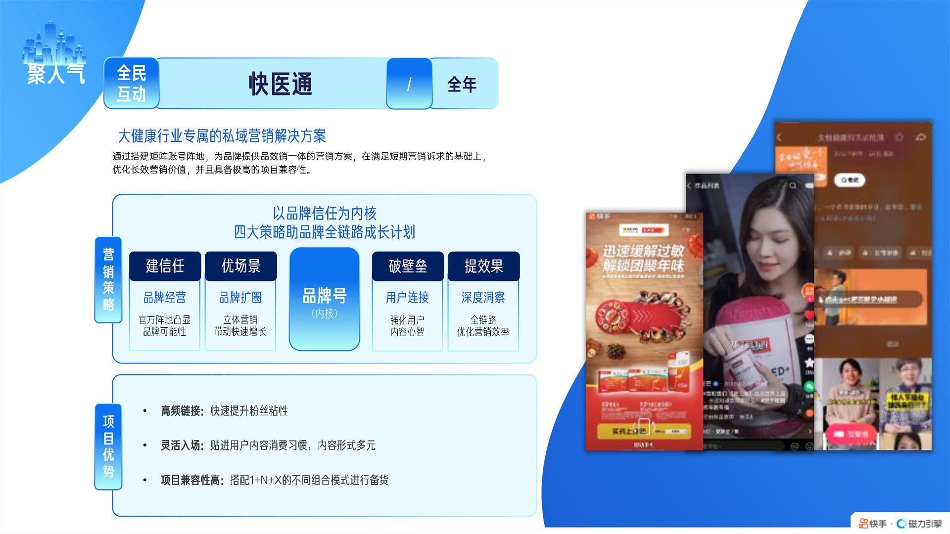 快手平台繁荣社区生态展示