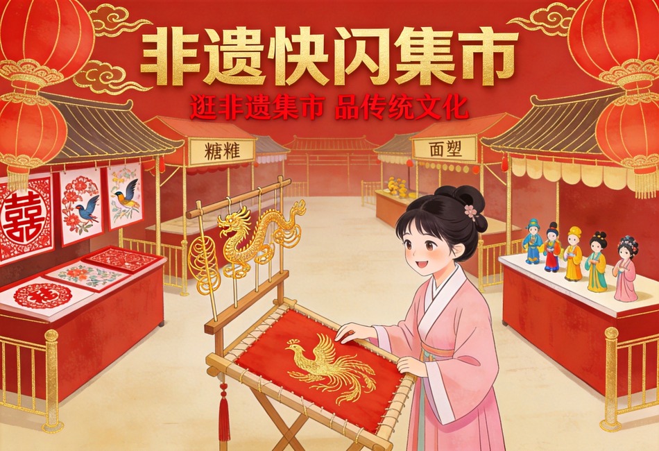 非遗快闪集市