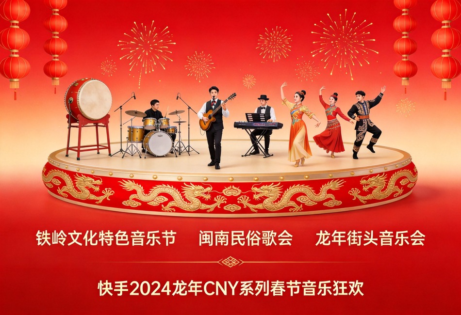 快手2024CNY音乐盛典总览