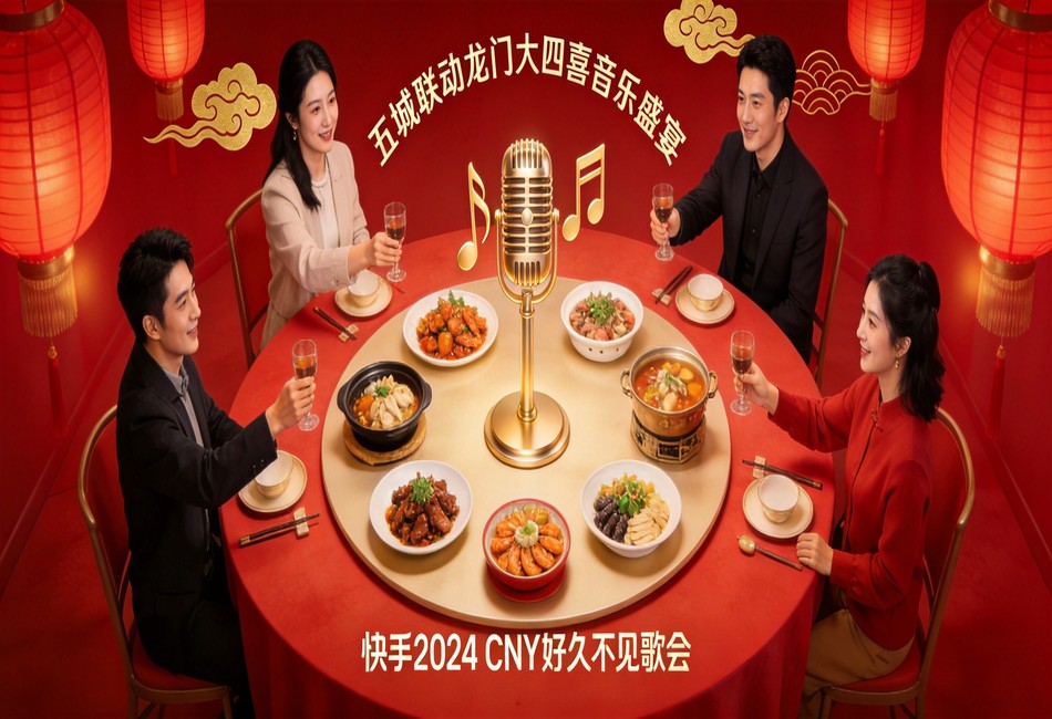 快手广告新春主题场景