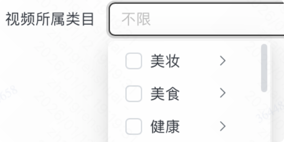 快手广告推广平台视频所属类目 快手广告推广平台视频所属类目