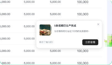 快手广告平台视频生产完成
