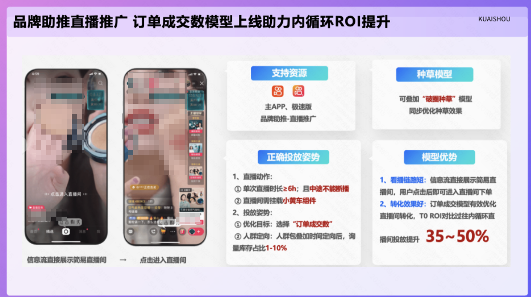 快手广告直播间强开口 快手广告直播间强开口
