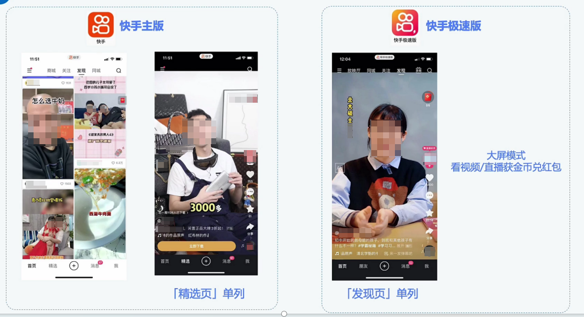 快手广告PC端展现形式 快手广告PC端展现形式