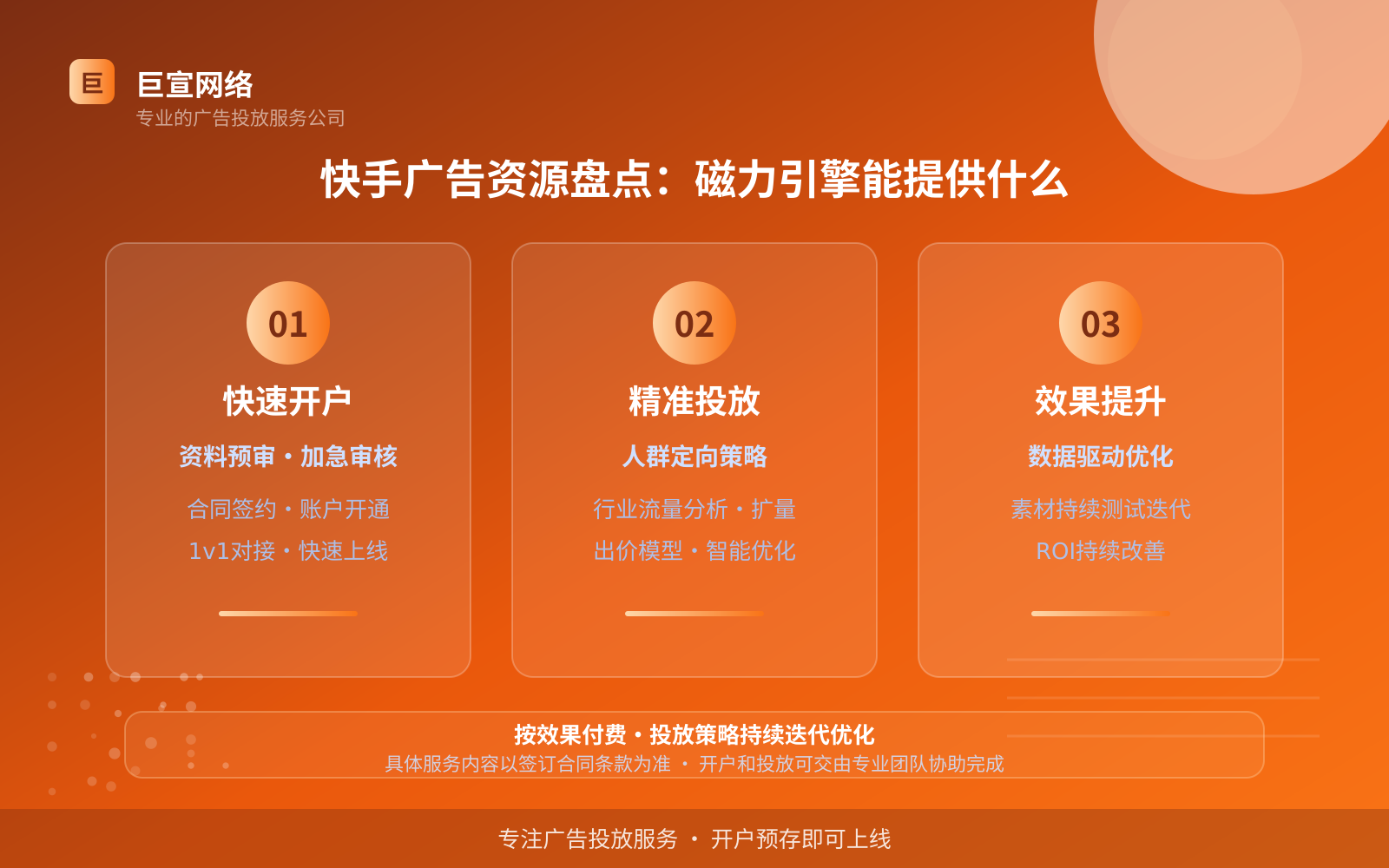 北京快手广告投放开户服务